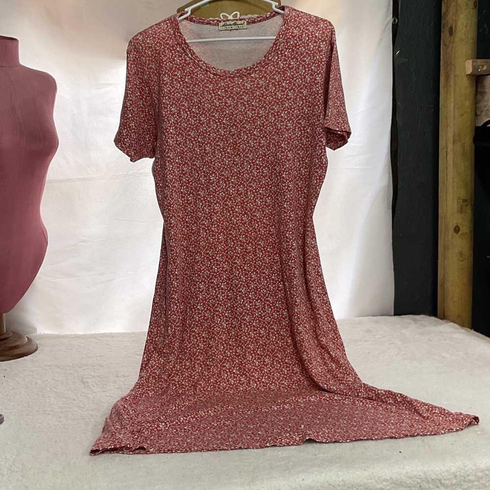 Eddie Bauer Pink Patterned Top - image 1